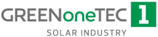 GREENoneTEC Solar Industry Logo